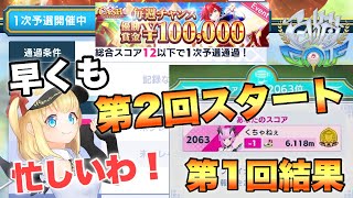 第1回結果発表＆すぐに第2回開催で忙しすぎる件【白猫GOLF】第2回「CASH TOURNAMENT」開催!!