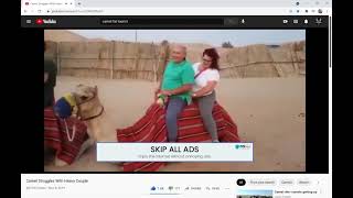 This is what happens when a heavy couple goes on a camel...😂