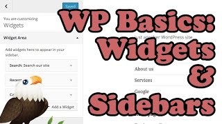 Wordpress Basics: Widgets & Sidebars Tutorial