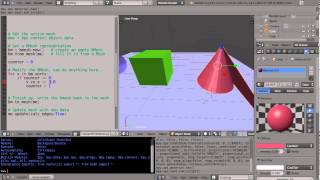 Blender Python Tutorial - Basic Python Programming - Part 10