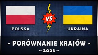🇵🇱 POLSKA vs UKRAINA 🇺🇦 - Porównanie gospodarcze w ROKU 2023 #Ukraina