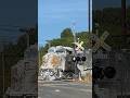 CSX I031 lead locomotive after hitting a Cement truck