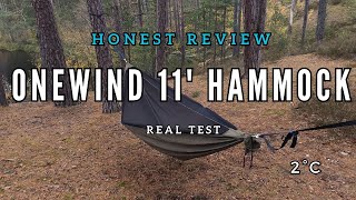 Onewind 11ft Zippered Hammock | Real Test And My Honest Review | DIY Underqilt
