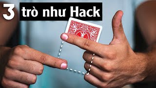 Hướng Dẫn 3 trò ảo thuật Bài Đỉnh Như HACK cùng Trung KP - Tập 4