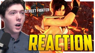 Street Fighter 6 MAI SHIRANUI Gameplay REACTION! -  SF6 x SNK