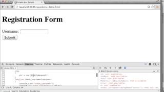 JavaScript Console Expressions Evaluation