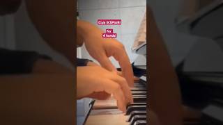 譜めくり必死💦突発で連弾「クラブ・イクスピアリClub IKSPIARI」 #4hands #disney #duo #piano #メドレー