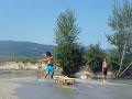 skimboarding at enderby greg christie db skimboards