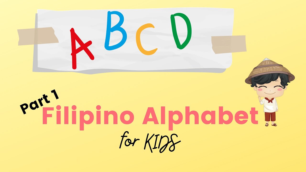 Filipino Alphabet For Kids | Learn The Filipino Alphabet In 3 Minutes ...