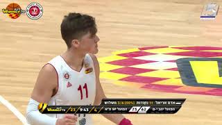 Adam Ariel (20 points) Highlights vs. Hapoel Tel Aviv