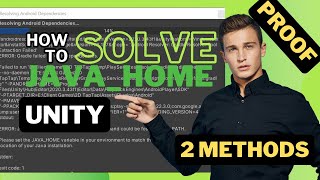 JAVA_HOME Resolve error in unity - Solved
