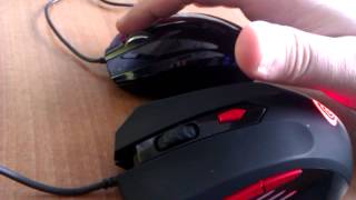 Mouse gaming Natec Genesis G66 Silent versus a regular mouse (noise comparison)