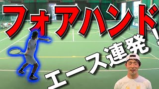 【テニス】江原弘泰プロと組んで全日本を目指す男！フォアハンドは全日本レベル？石村勇気出場試合2021年7月大会