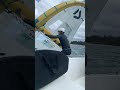 wing foil start from the boat in light wind