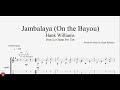 Jambalaya (On the Bayou) - Guitar Tutorial + TAB