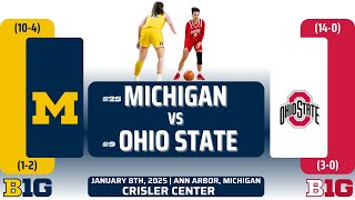 No. 25 Michigan vs No. 9 Ohio State | Big Ten | 1.9.25