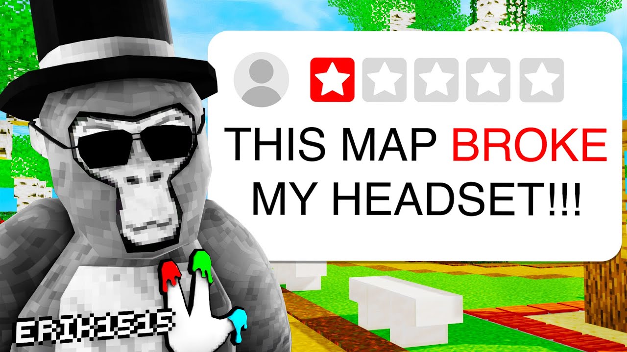 I Tested 1 Star Custom Maps In Gorilla Tag Youtube