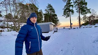 Sandefjord Beaches in Winter || Skjellvika \u0026 Langeby NORWAY