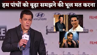 Salman Khan On competition from Young Actors: ‘SRK, Ajay, Akshay, Aamir and I can give..’