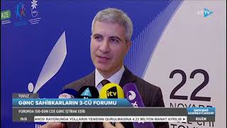 Gənc sahibkarların 3-cü forumu - AzTV