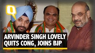 The Quint: AS Lovely Quits Congress, Joins BJP Ahead of MCD Elections