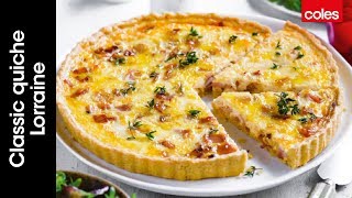 How to make classic quiche Lorraine