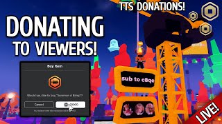 ❗PLS DONATE STREAM❗((5K SUBS TODAY?) donating to viewers, minigames + MORE)