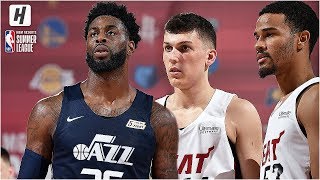 Utah Jazz vs Miami Heat - Full Game Highlights | July 7, 2019 NBA Summer League