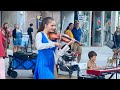 Karolina Protsenko & Her Brother | Dance Monkey - Street Performance