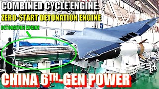 China J-36: Zero-Start Detonation Engine for 6th-Gen Power Plant