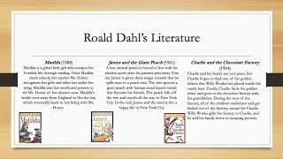 Roald Dahl Author Study Power Presentation