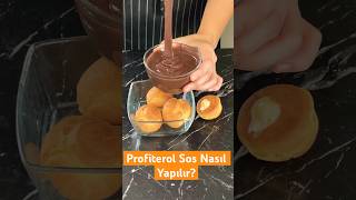 Tam Kıvamında Az Malzemeli Profiterol Sos ✅ #profiterolsos #profiterol #nasılyapılır