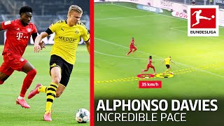 FC Bayern's Roadrunner – Alphonso Davies Shows Incredible Speed vs. Dortmund's Haaland