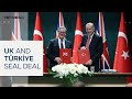 Türkiye signs $10.7B fighter jet deal with the United Kingdom