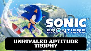 Sonic Frontiers Unrivaled Aptitude Trophy