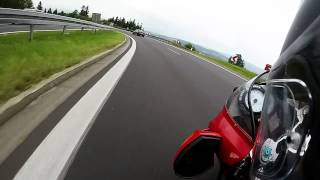 Patelnia Chabówka +150 km GoPro Ducati 999s