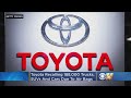 Toyota Recalls Trucks, SUVs And Cars To Fix Air Bag Problem