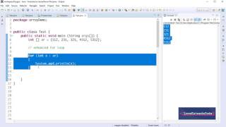 Java Enhanced For Loop - Example with 1D Array (Bangla | বাংলা)