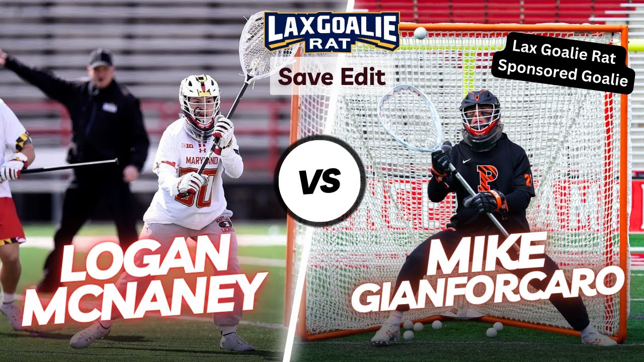 Best Save Edit Yet? Logan McNaney (Maryland) Vs. Mike Gianforcaro ...