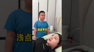 #人类幼崽成长#搞笑萌娃 浅点不行 该给你刨出来了