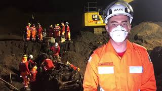 Bombeiros localizam veículo soterrado por barragem em Brumadinho