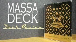 Deck Review: Massa Deck - Casino Playing Cards LTD