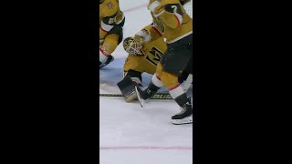 Laurent Brossoit NO-LOOK SPINNING Save In OT #shorts