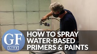 Spraying Tips for Professionals, Part 2: Primers, Paints | General Finishes