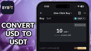 How To Convert USD To USDT In Bybit