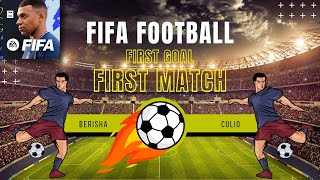 My First FIFA Mobile Gameplay | First Goal and First Match