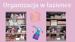 🛀✨️Clean and organize with me bathroom🛀✨️Organizacja i porządki w łazience 🛀🧹