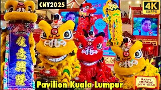 CNY 2025 Lion Dance Sheng Wai 勝威 Performance At Pavilion Kuala Lumpur Malaysia | 吉隆坡 柏威年广场 舞獅表演 迎新年