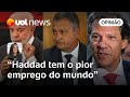 Haddad e Rui Costa finalmente concordam em algo e defendem pacote de gastos a Lula, diz Carla Araújo