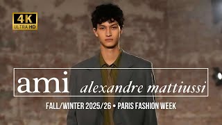 AMI Automne-Hiver 2025/26 : Luxe et Célébrités à la Paris Fashion Week